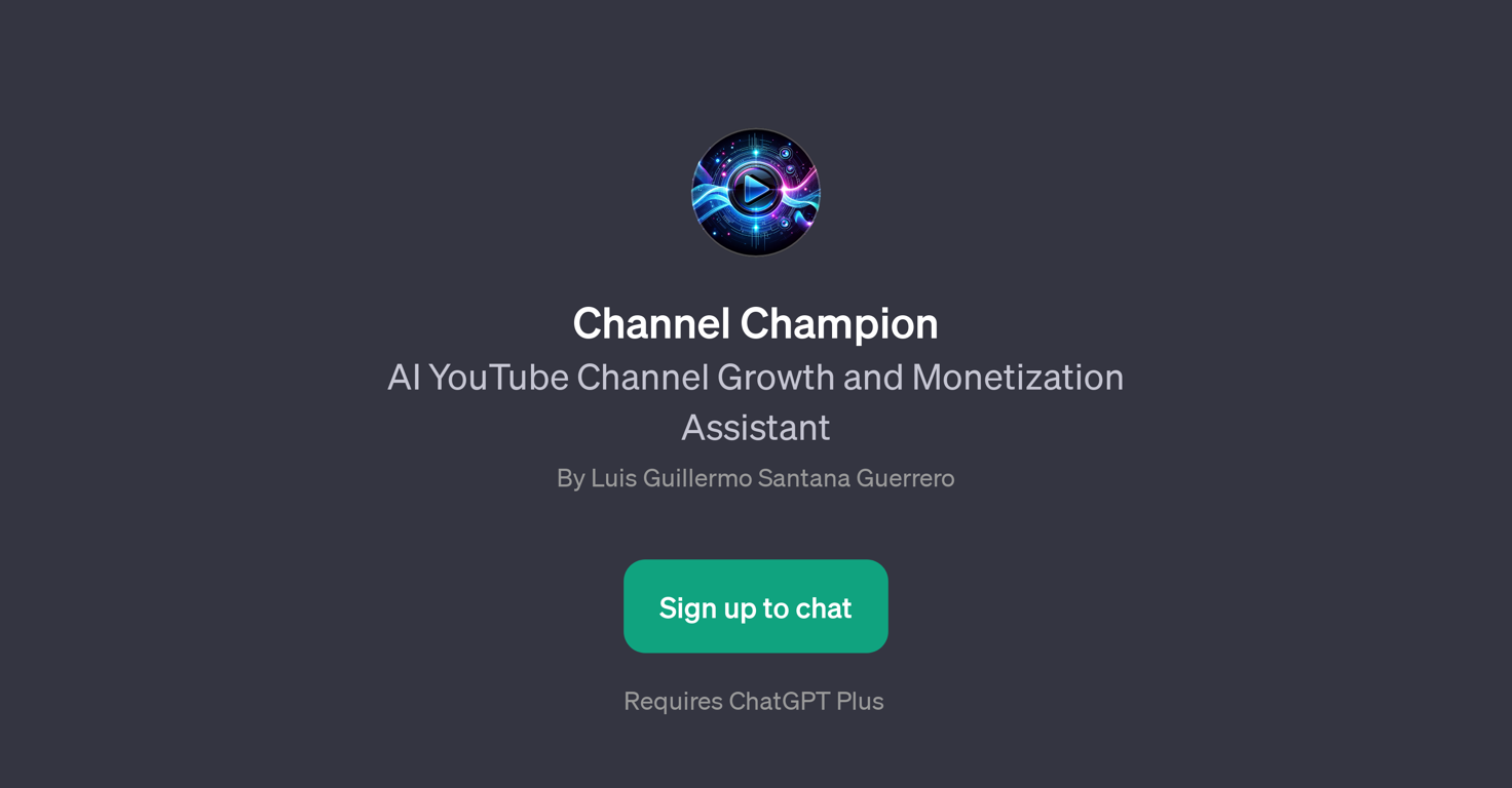 Channel Champion website