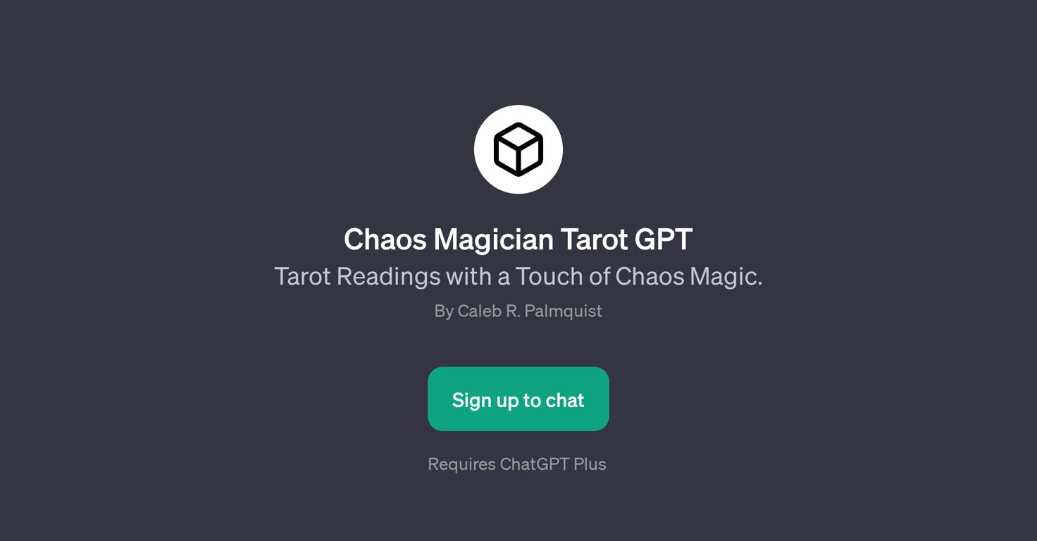 Chaos Magician Tarot GPT website