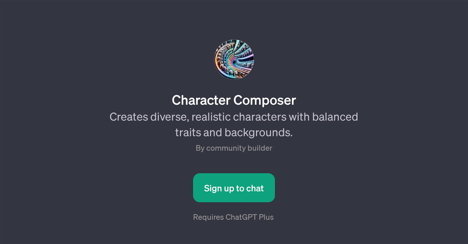 Character Composer website