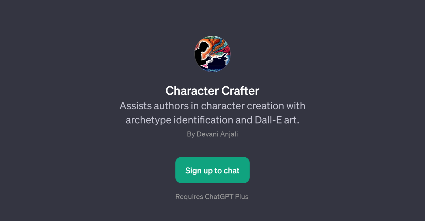 Character Crafter website