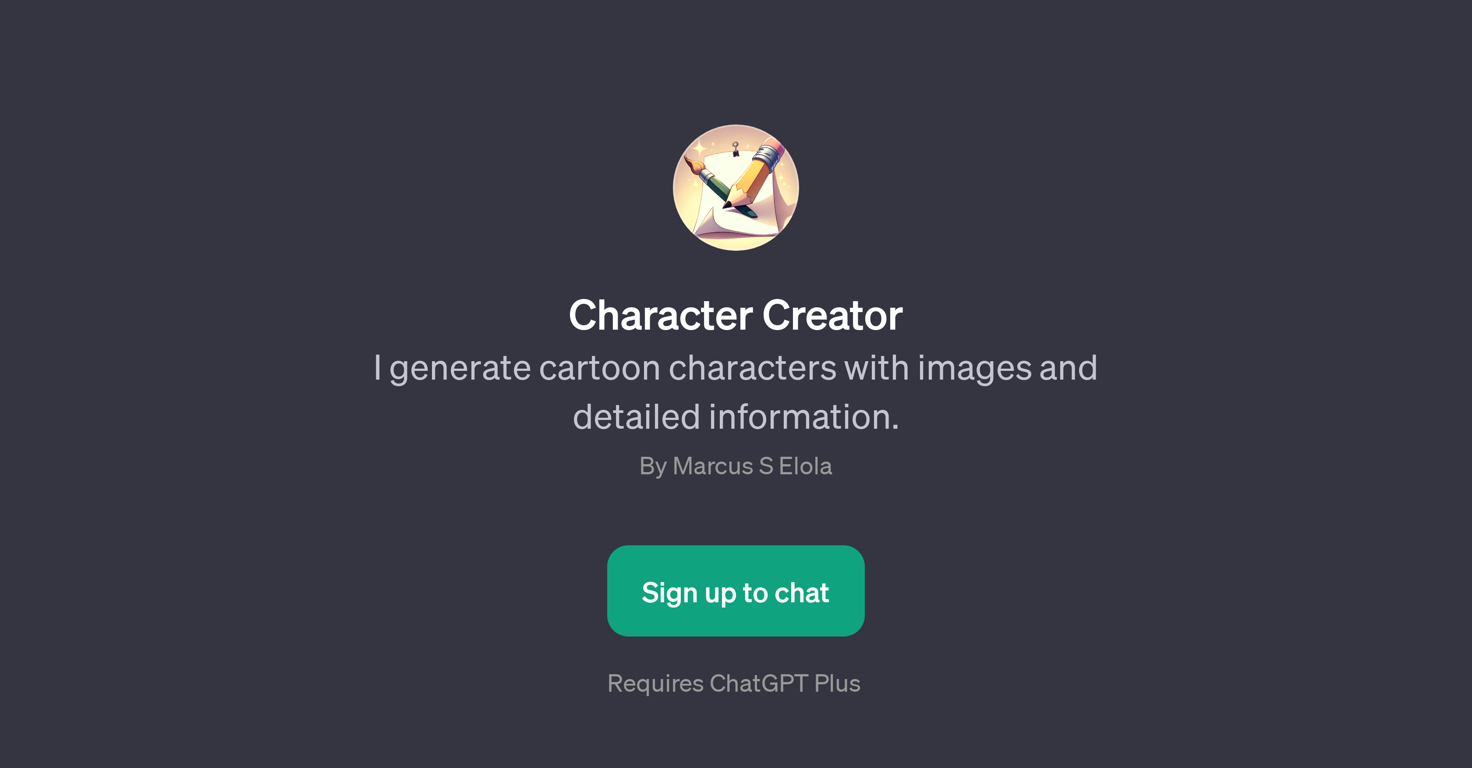 Character Creator website