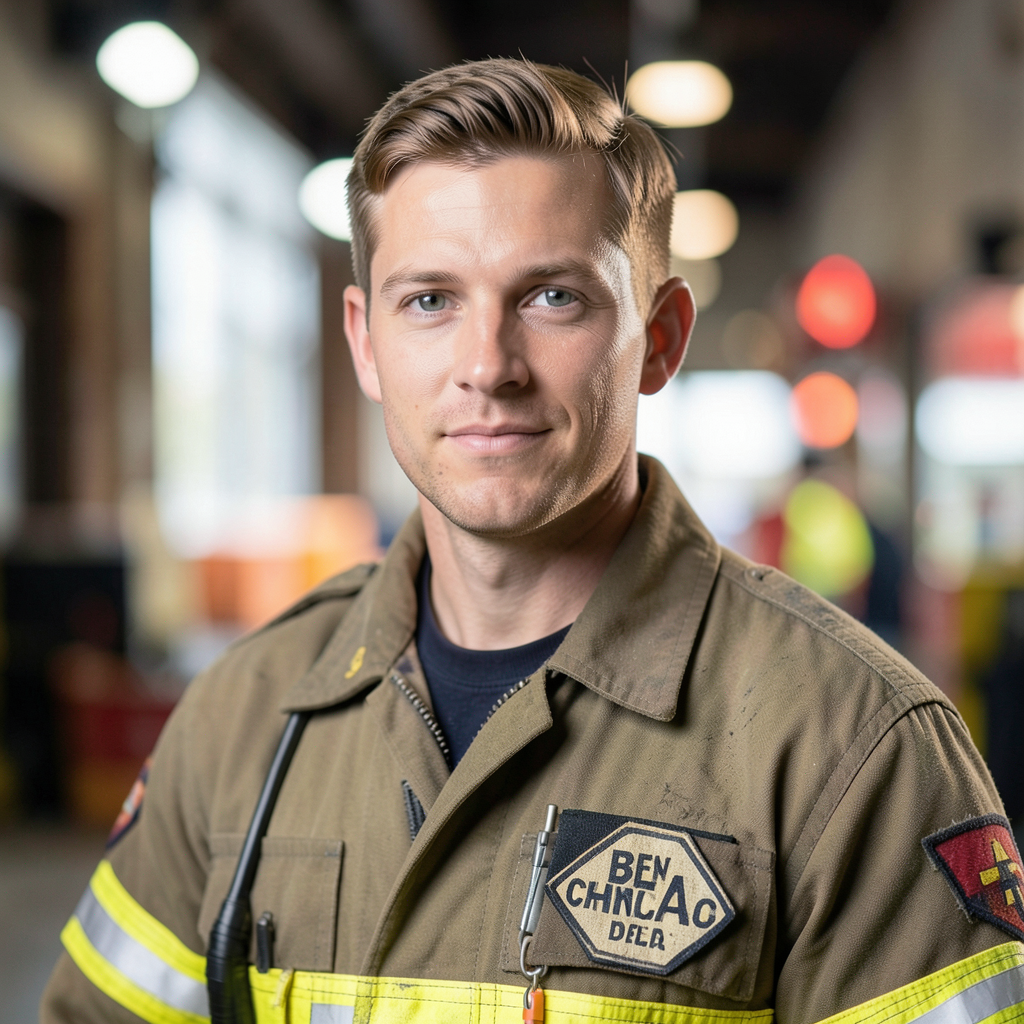 Ben a Chicago firefighter