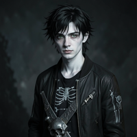 Nico di Angelo , Percy,   and Annabeth Chase