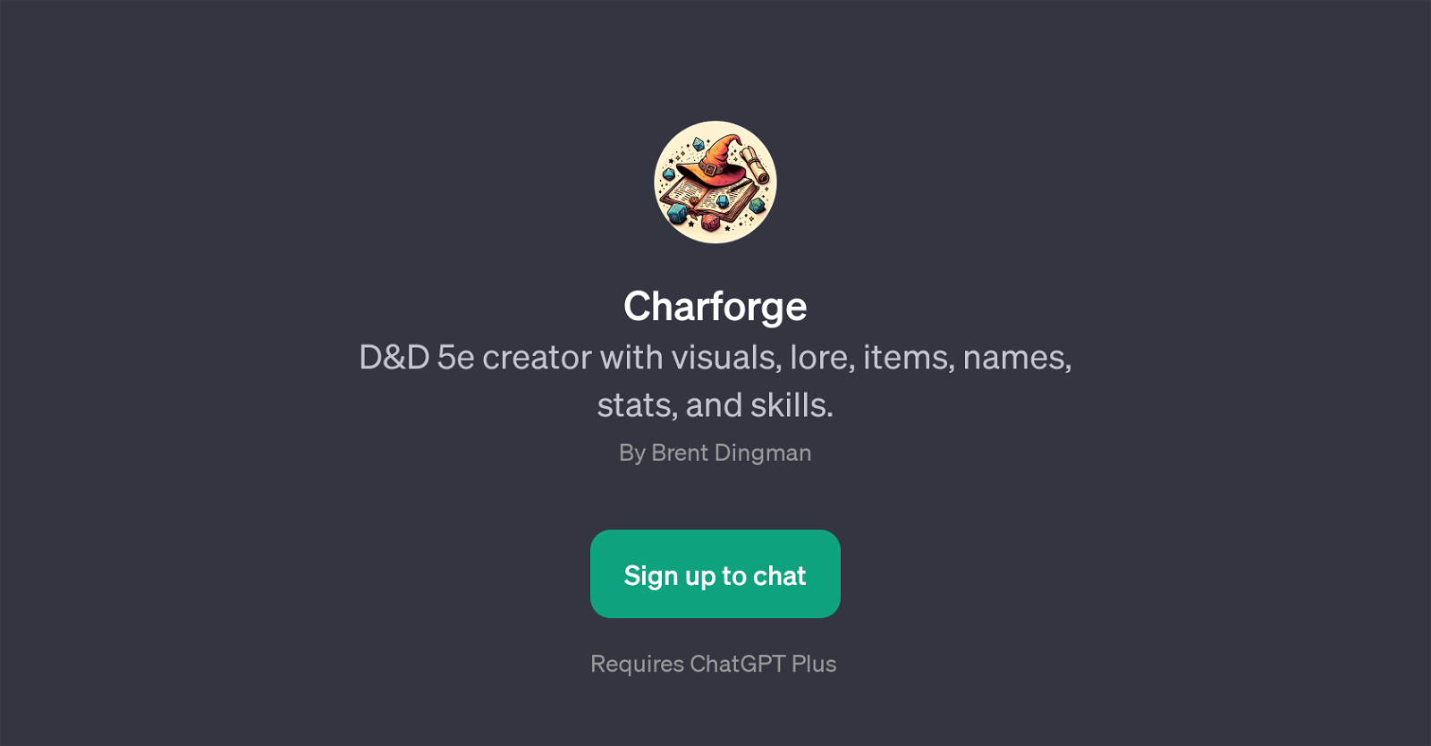 Charforge website