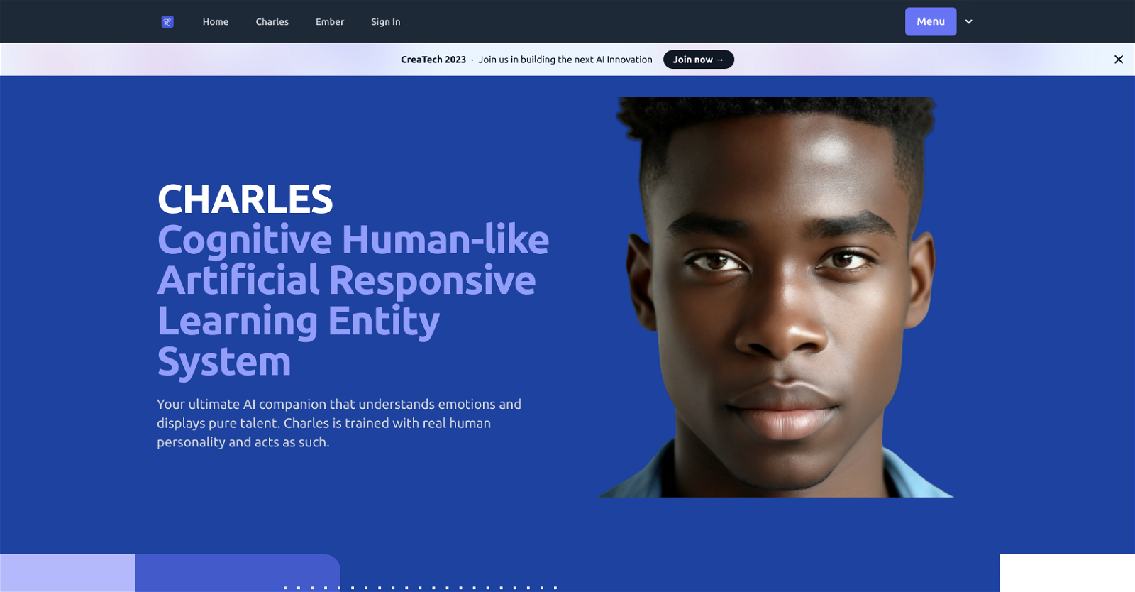 CHARLES by BuzzChat website