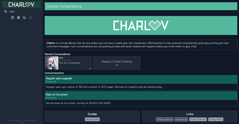 Charluv website
