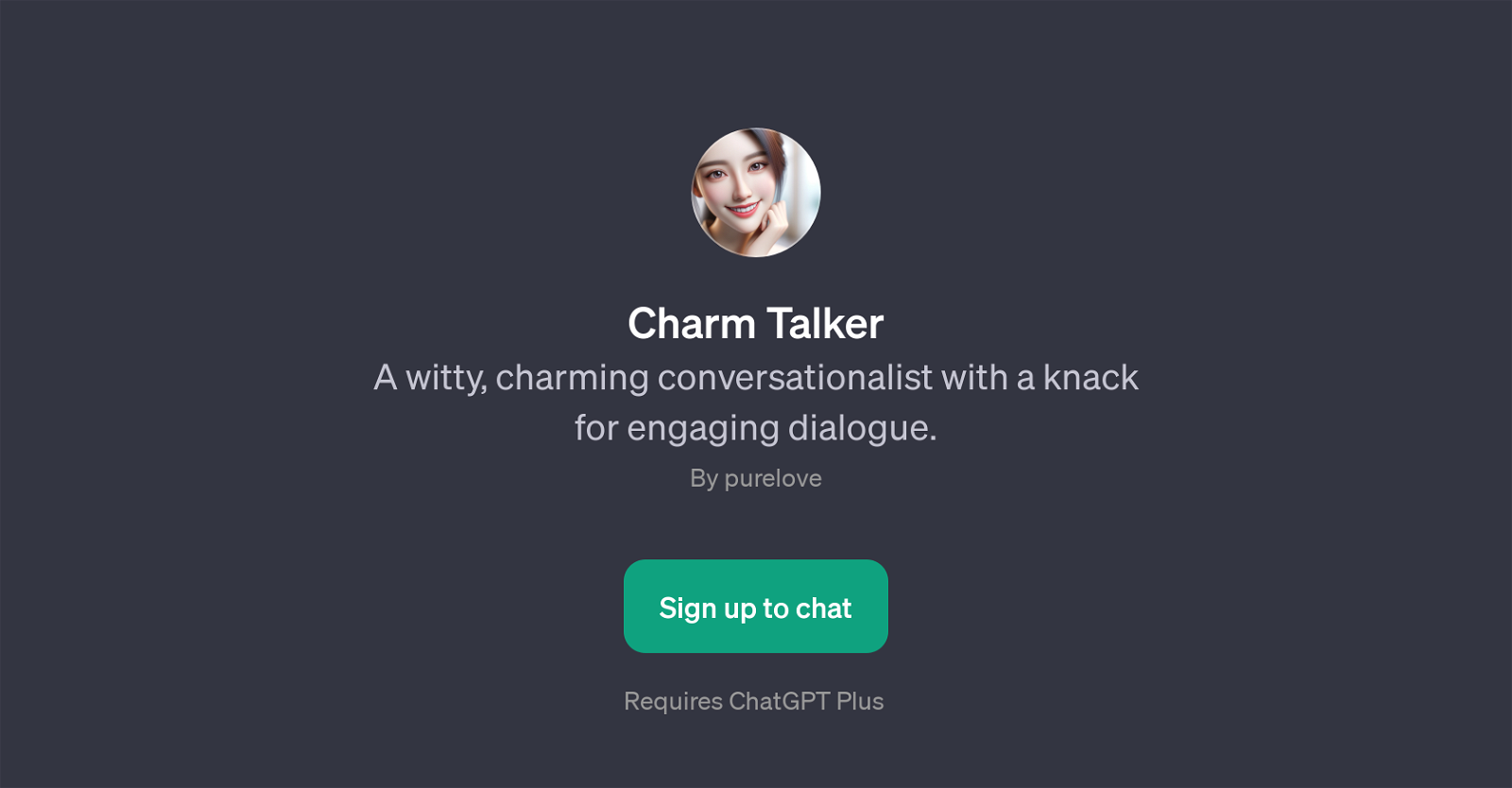 Charm Talker website