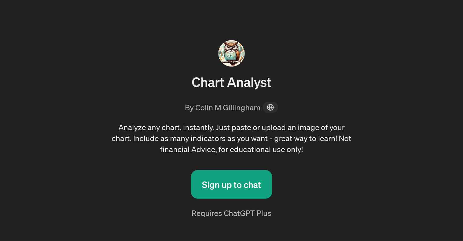 Chart Analyst website