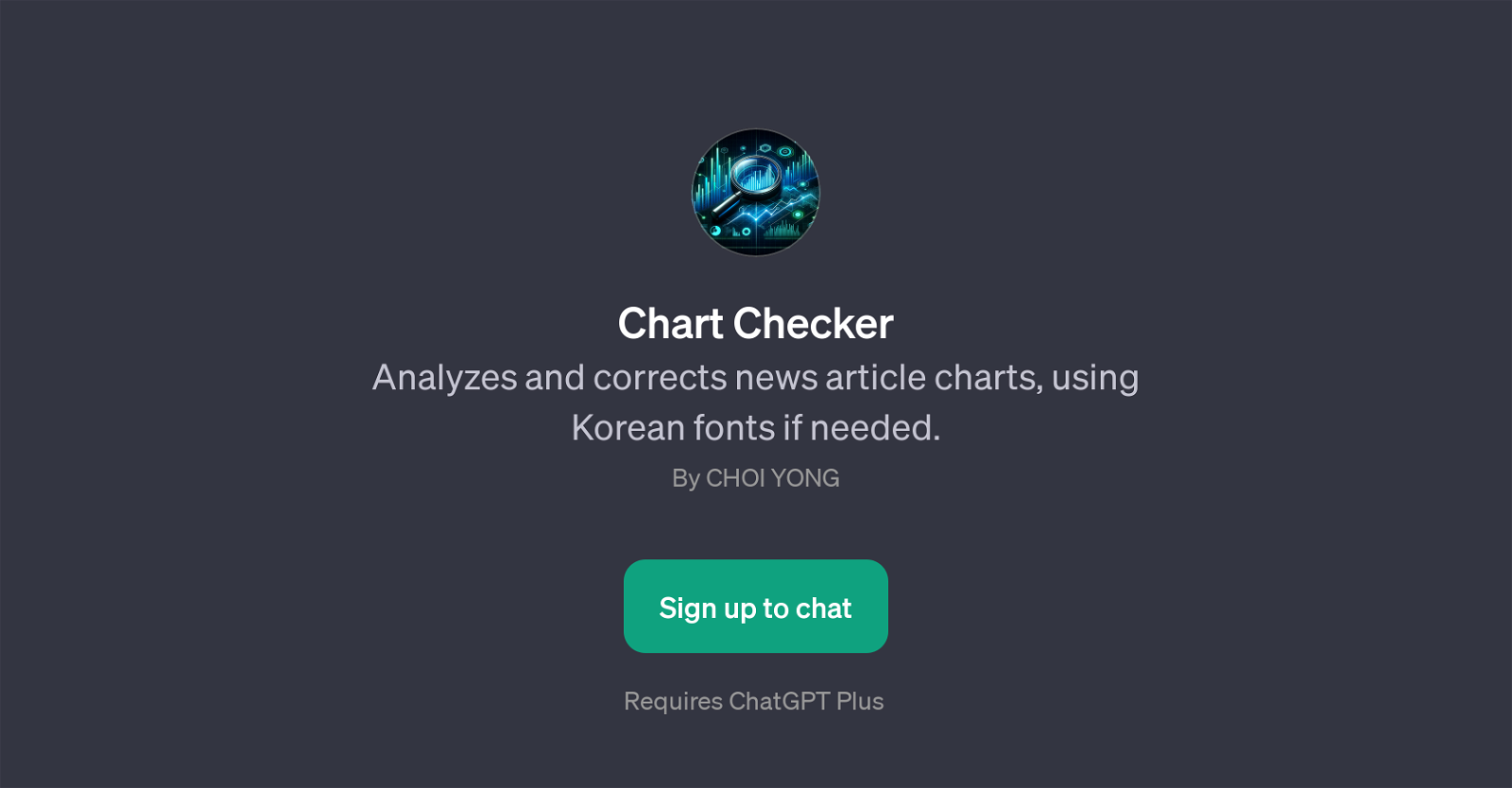 Chart Checker website