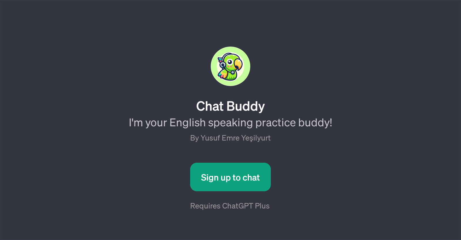 Chat Buddy website