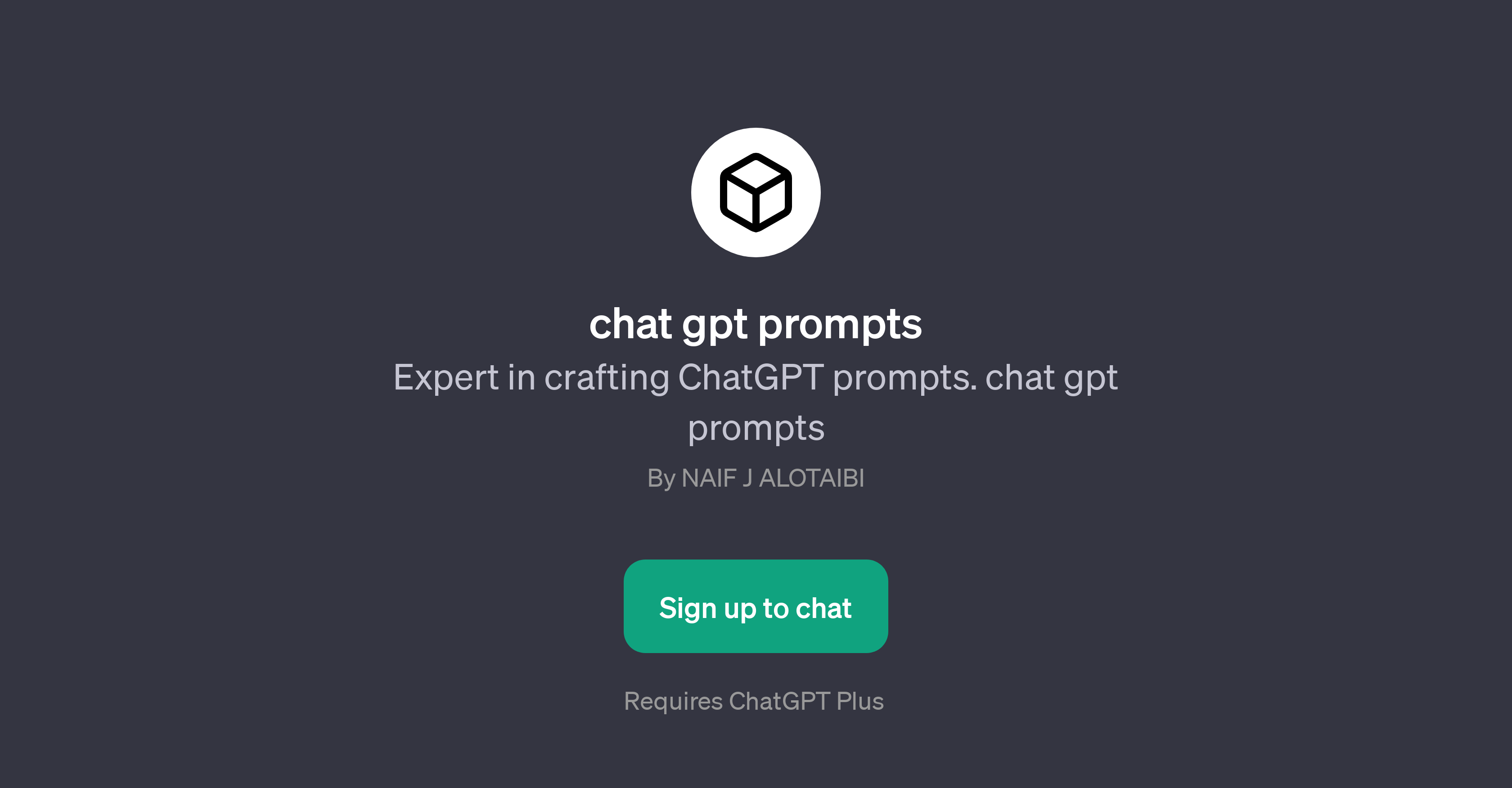 Chat GPT Prompts - Conversation prompts - TAAFT