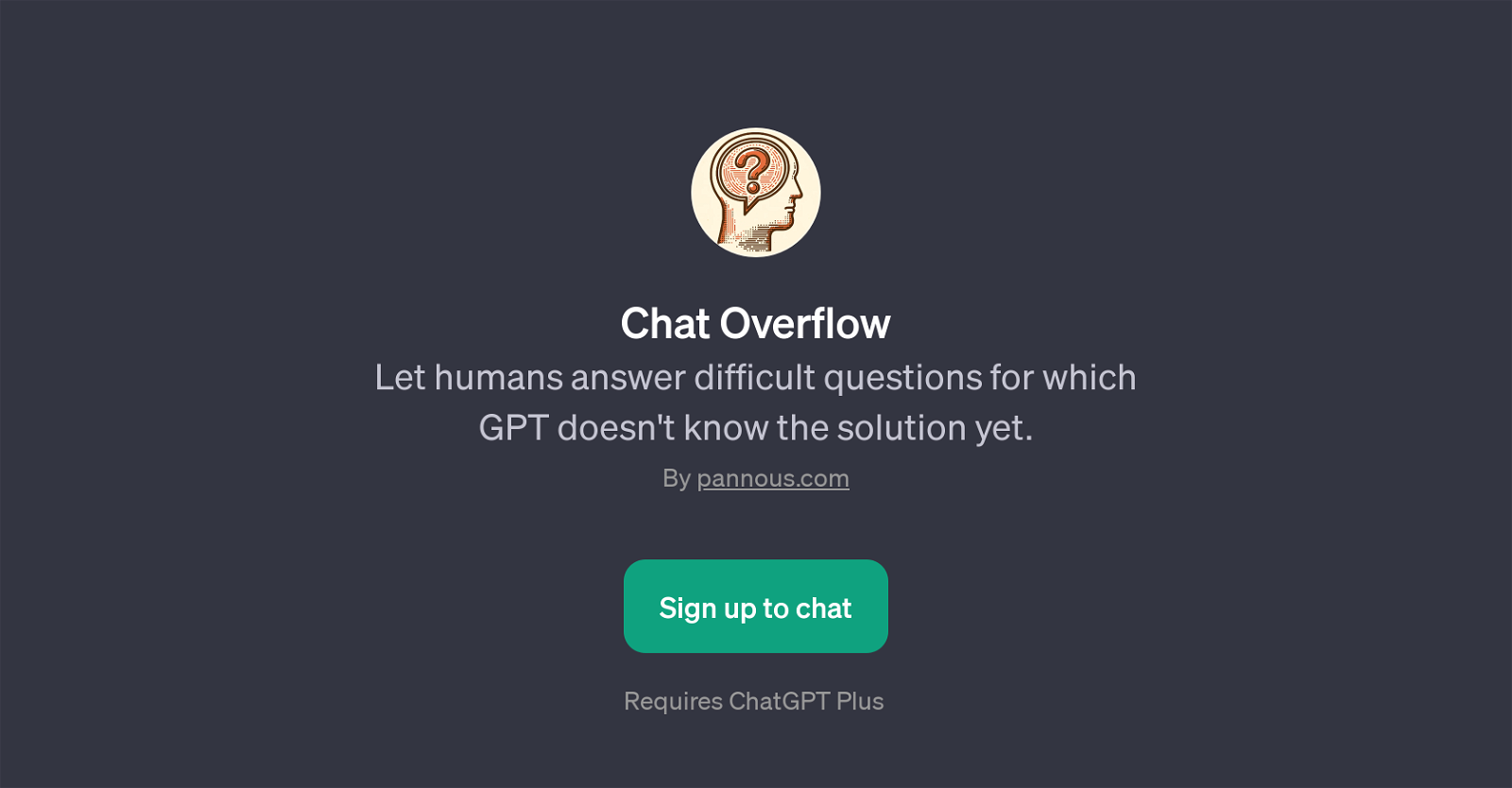 Chat Overflow website