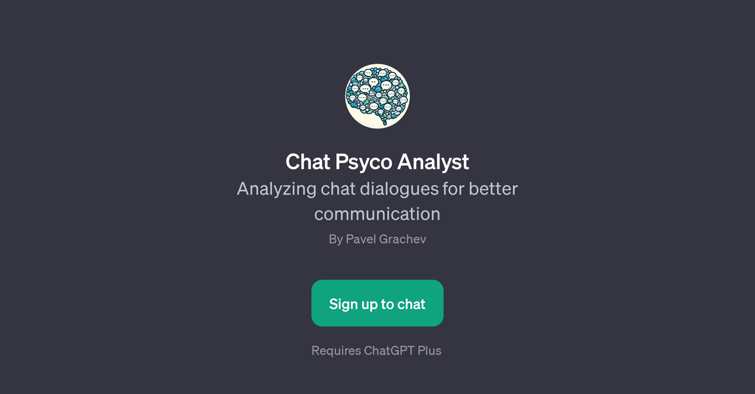Chat Psyco Analyst website