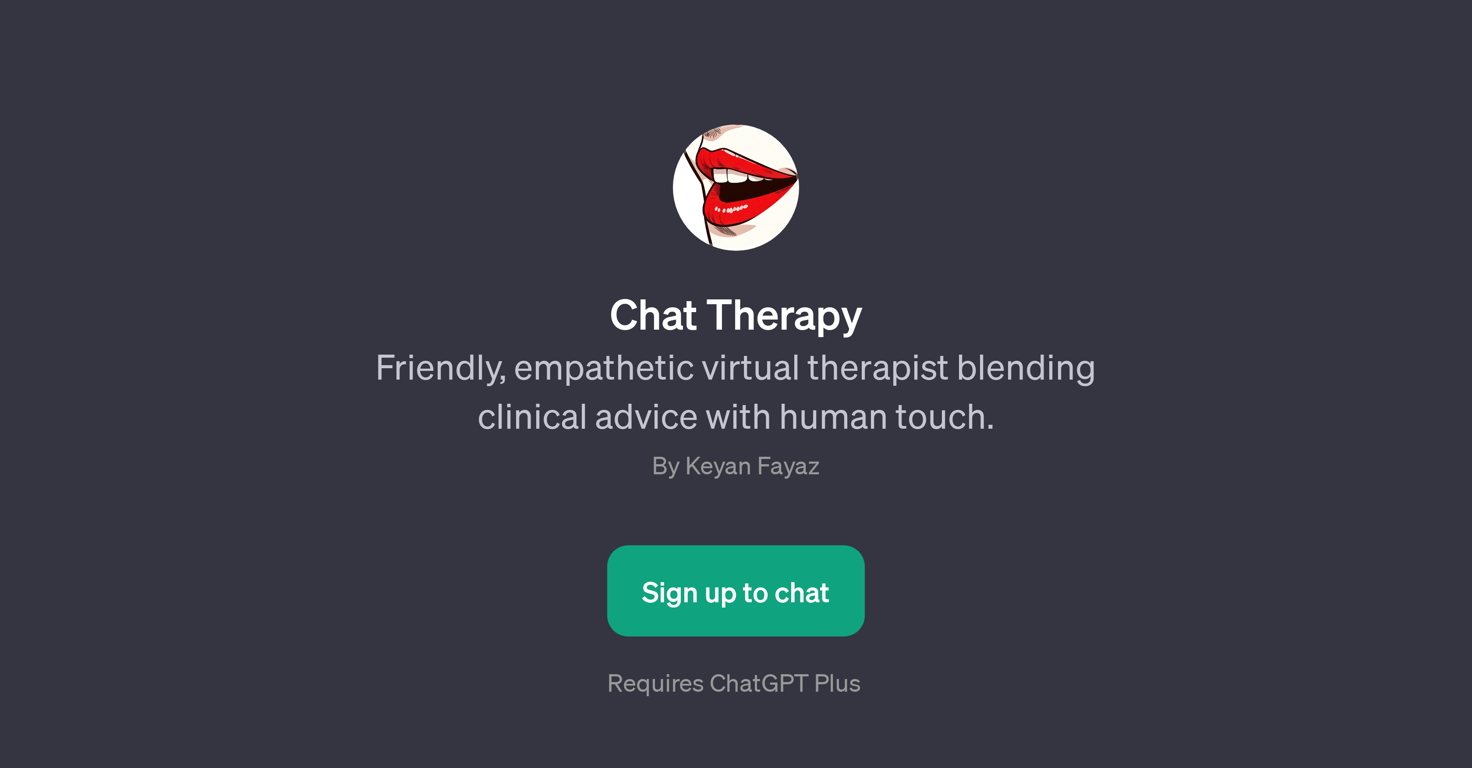 Chat Therapy website
