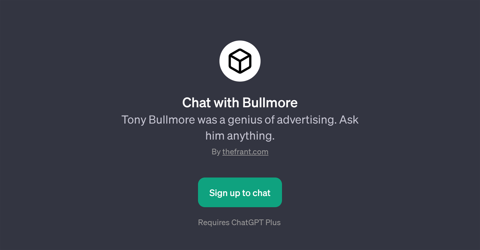Chat with Bullmore website