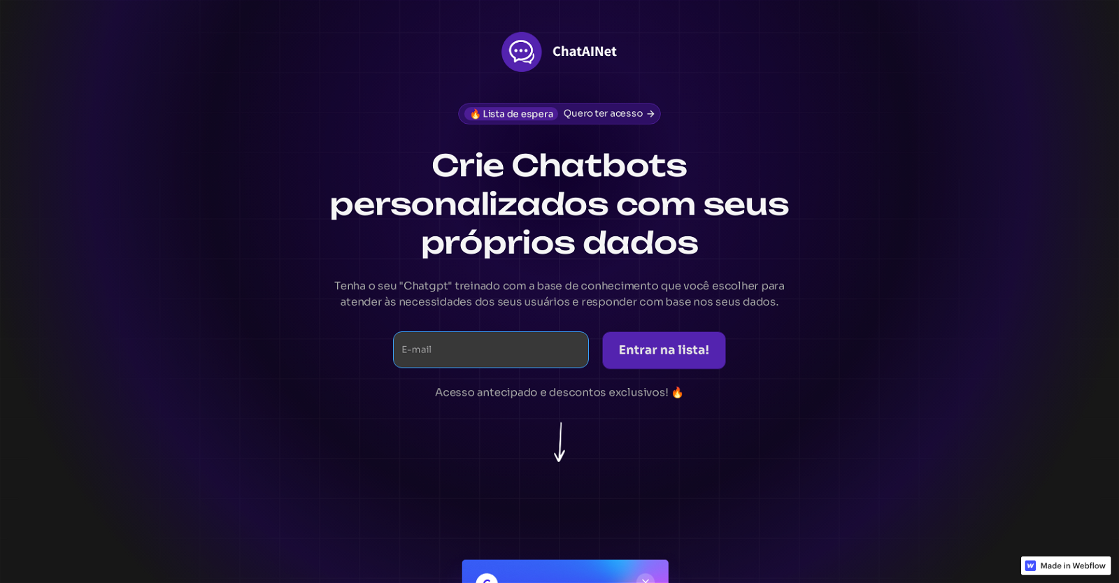 ChatAINet website