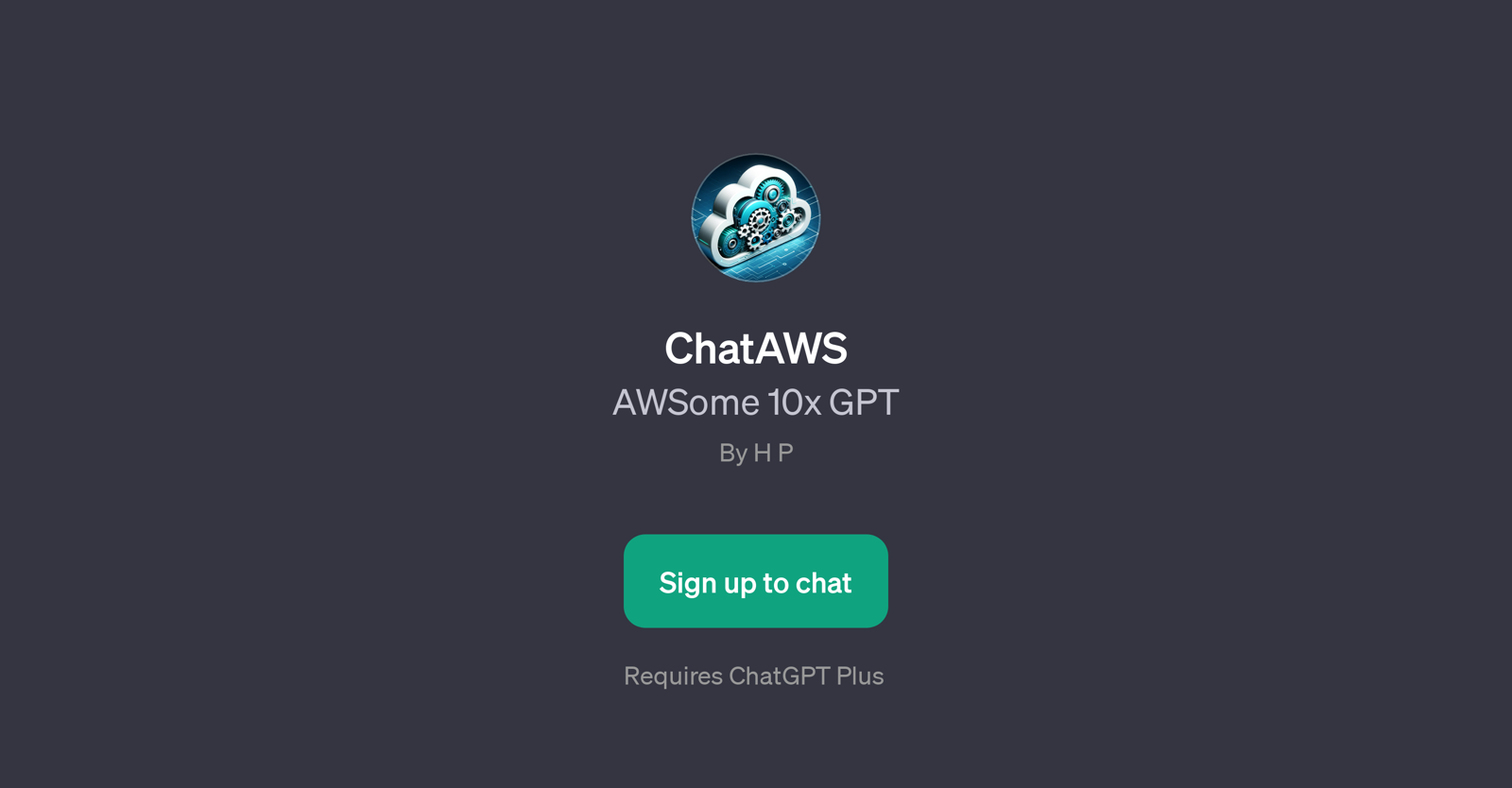 ChatAWS website