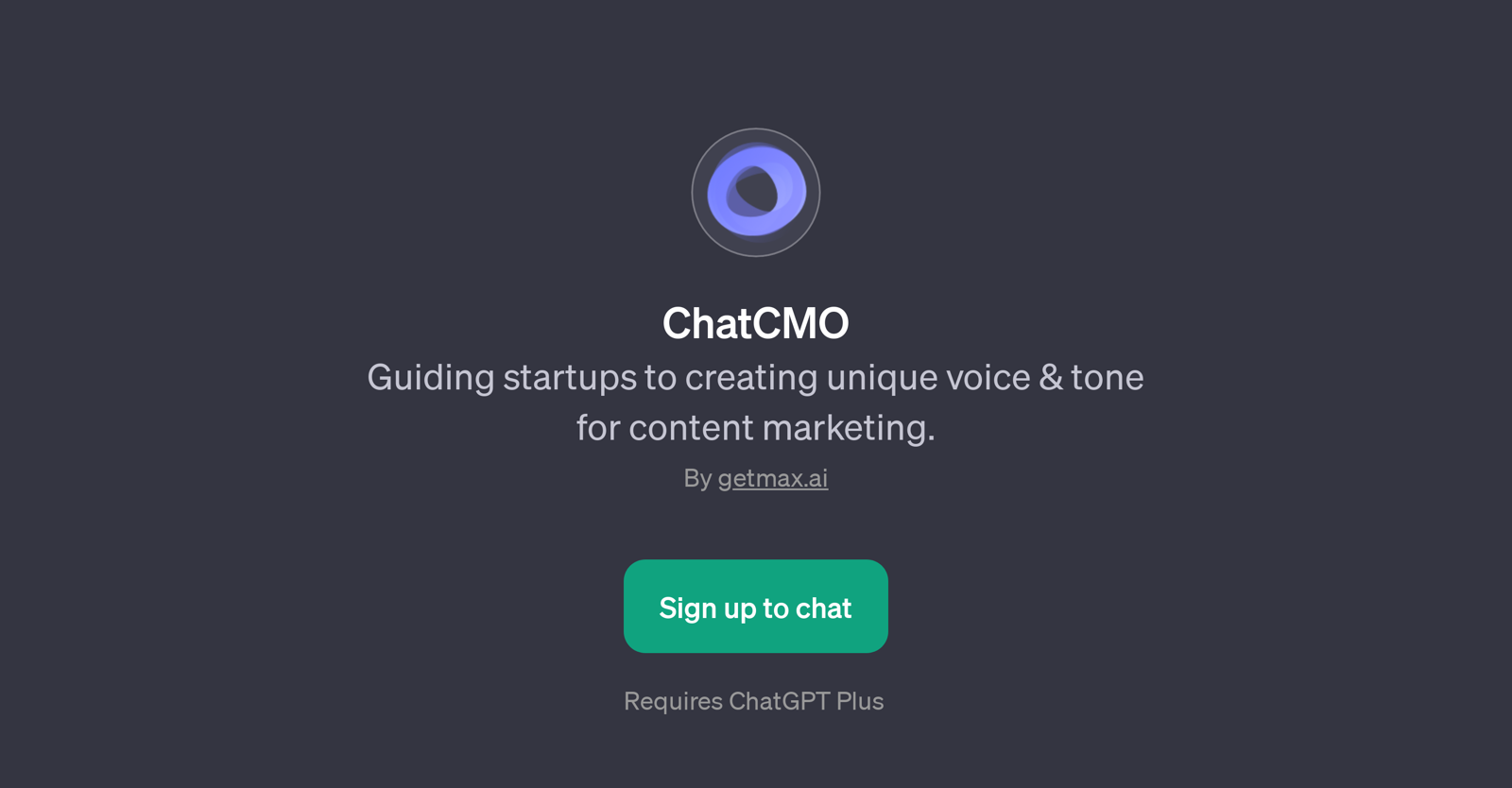 ChatCMO website