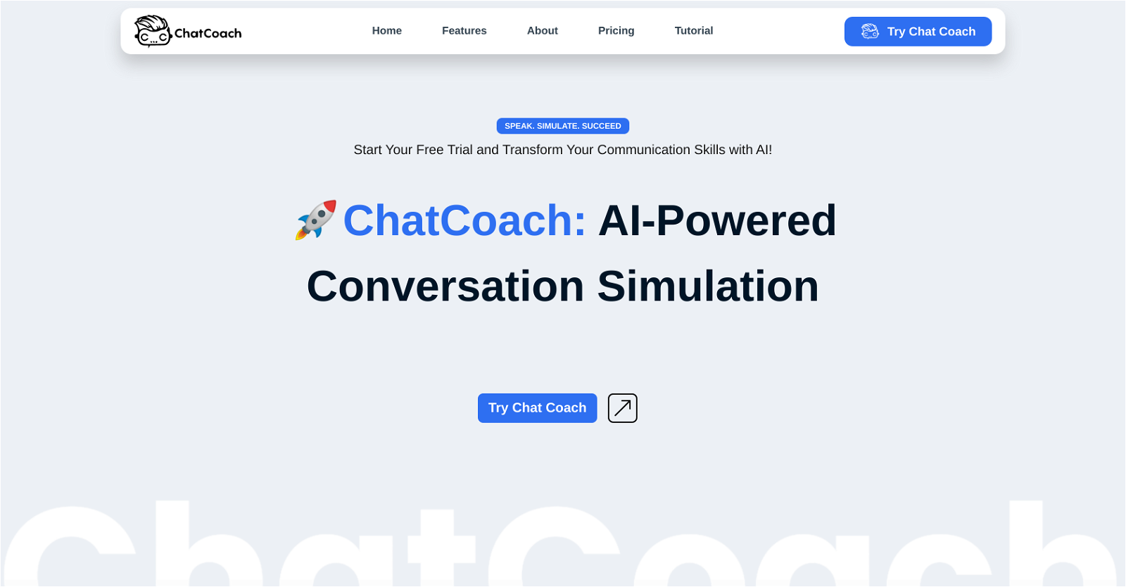 ChatCoach website