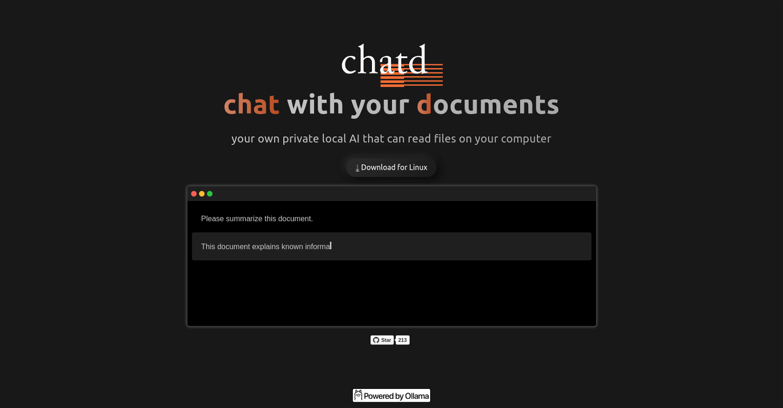 Chatd.ai website