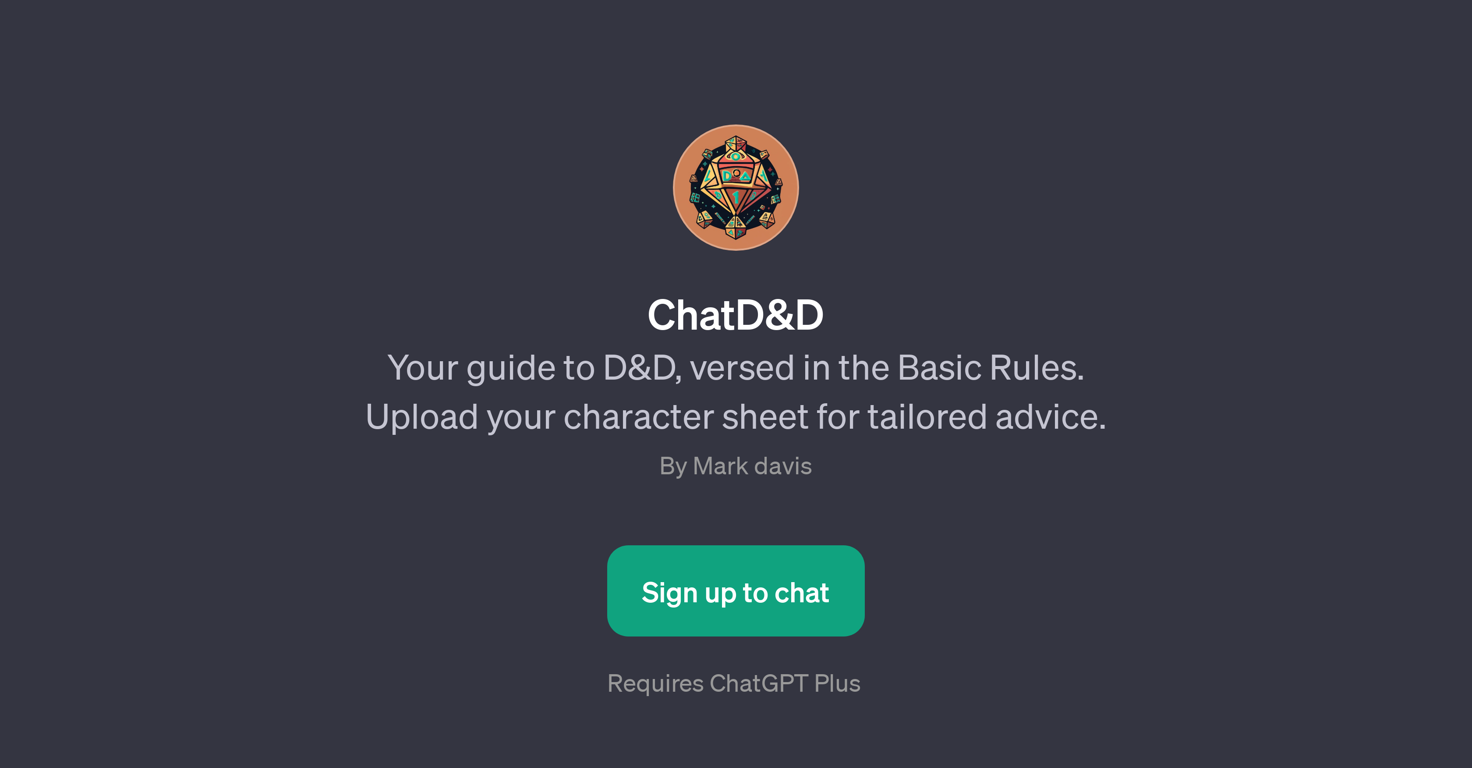 ChatD&D website