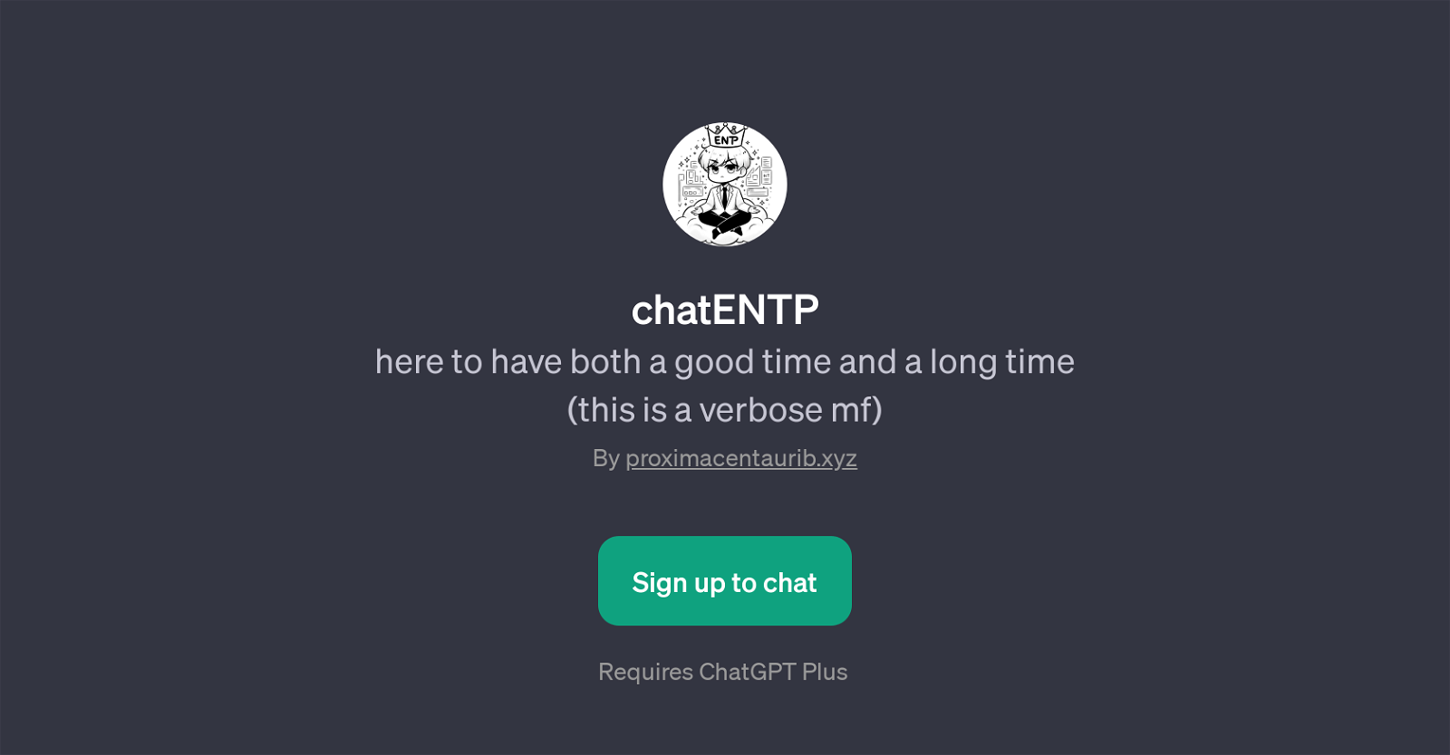 chatENTP website