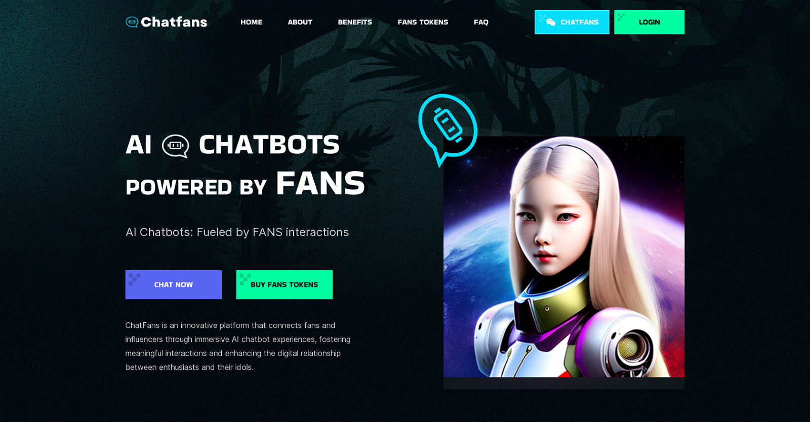 ChatFans website