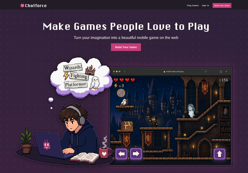 Chatforce website