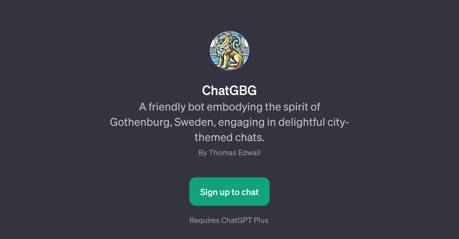 ChatGBG website