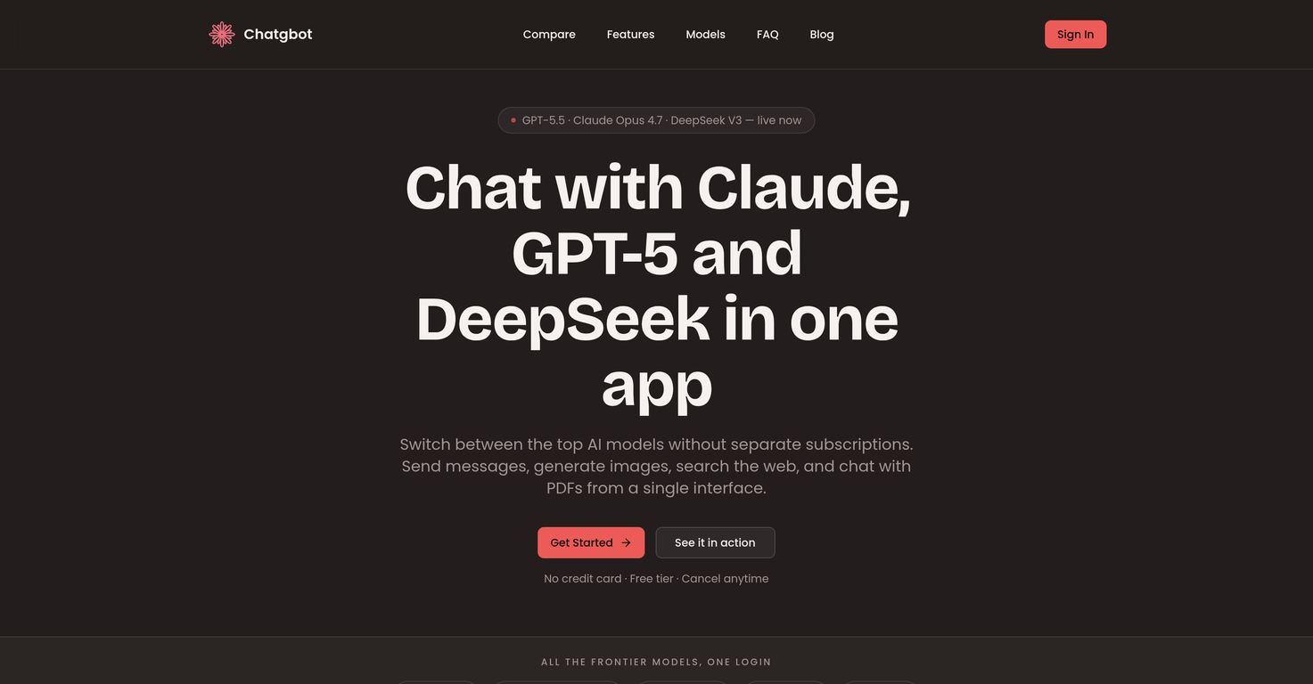 Chatgbot website