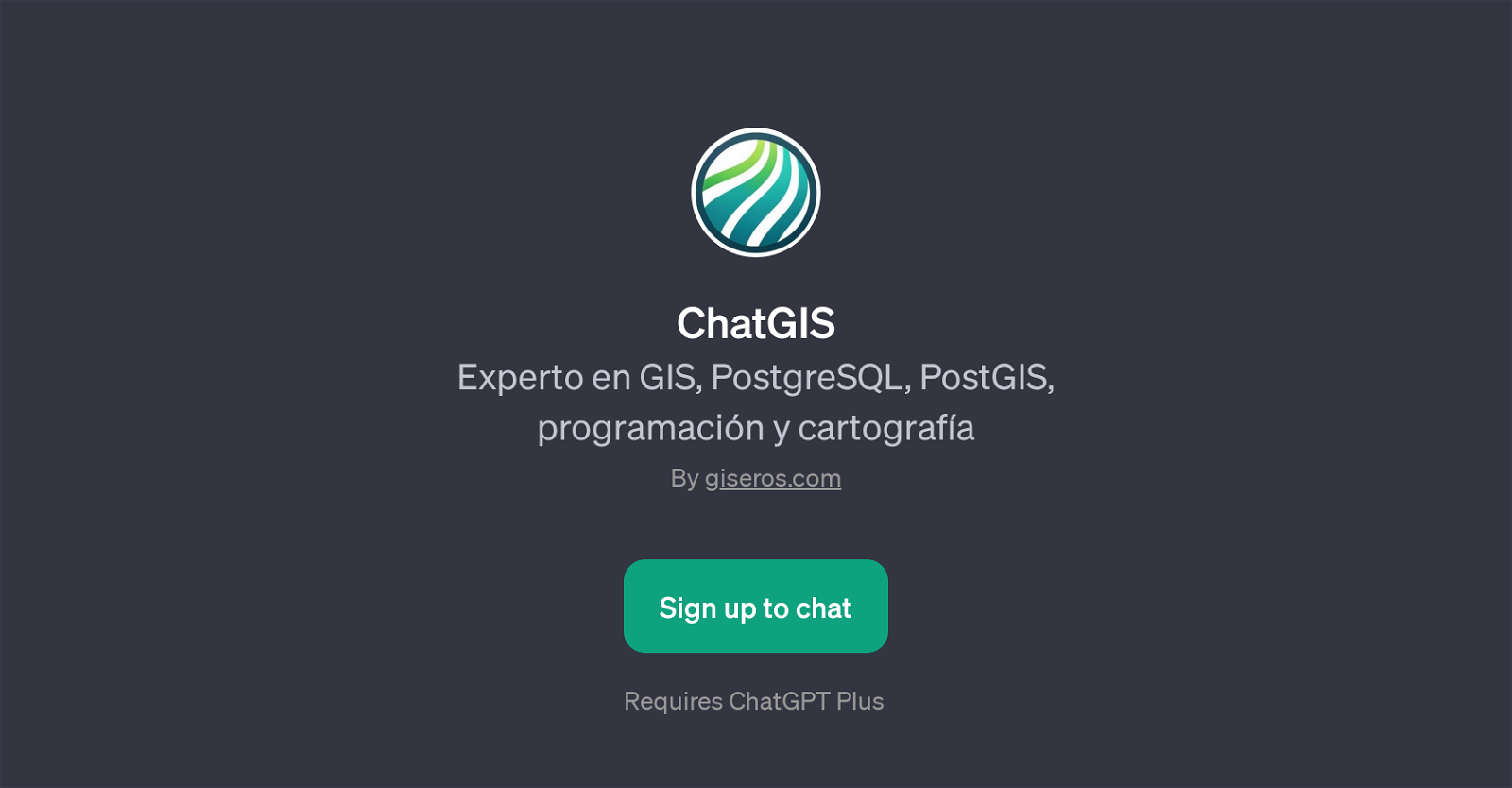 ChatGIS website