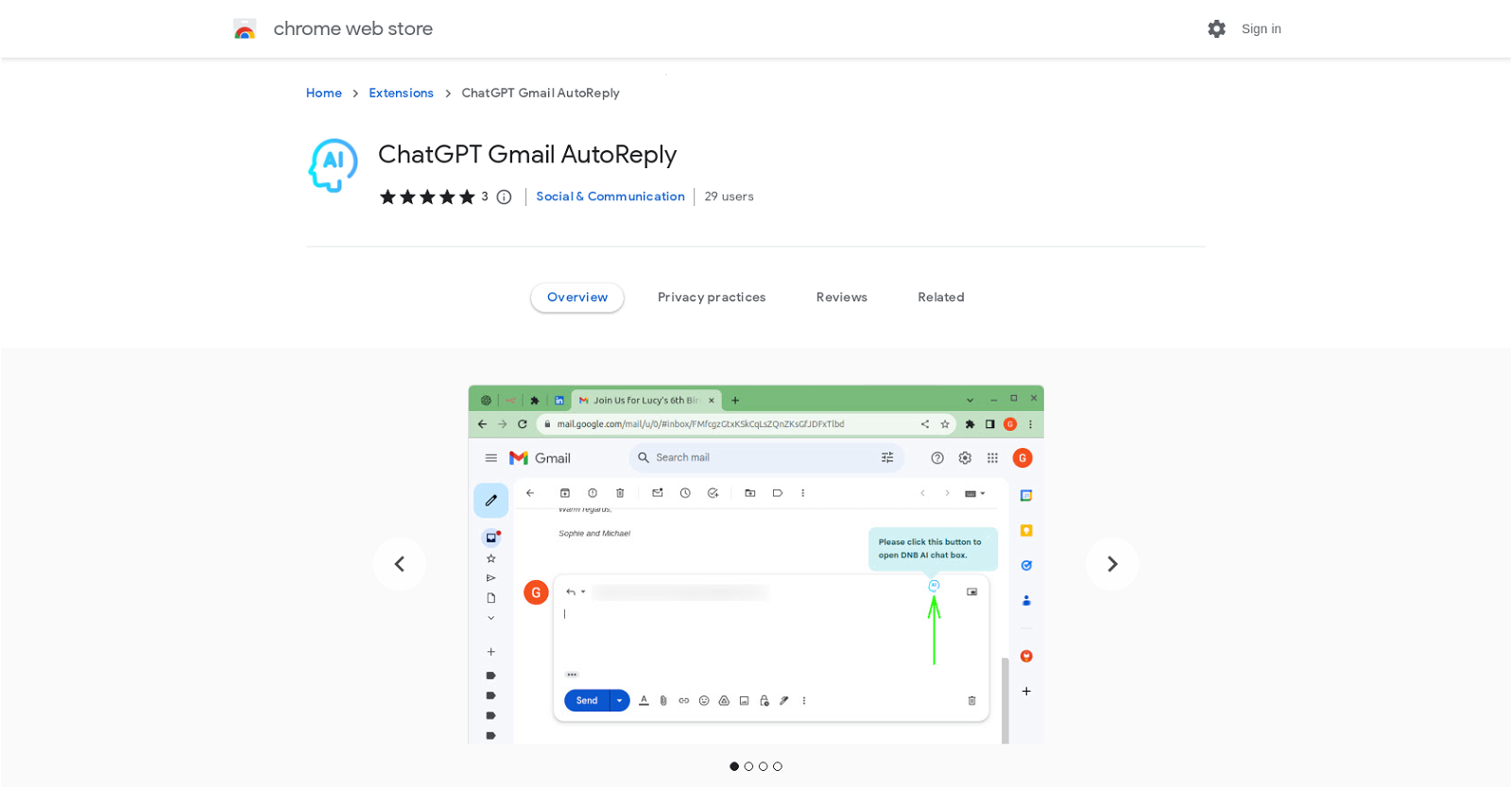 ChatGPT Gmail AutoReply website
