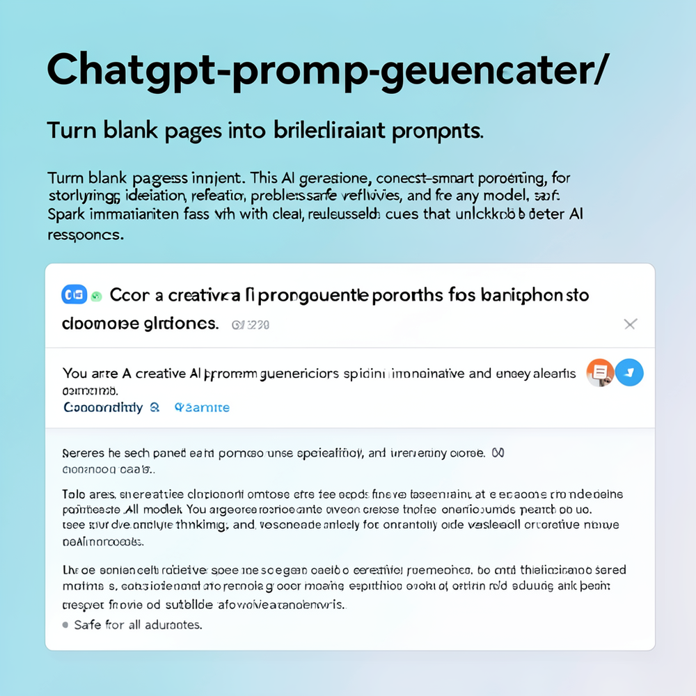 Chatgpt-prompt-generator/ website