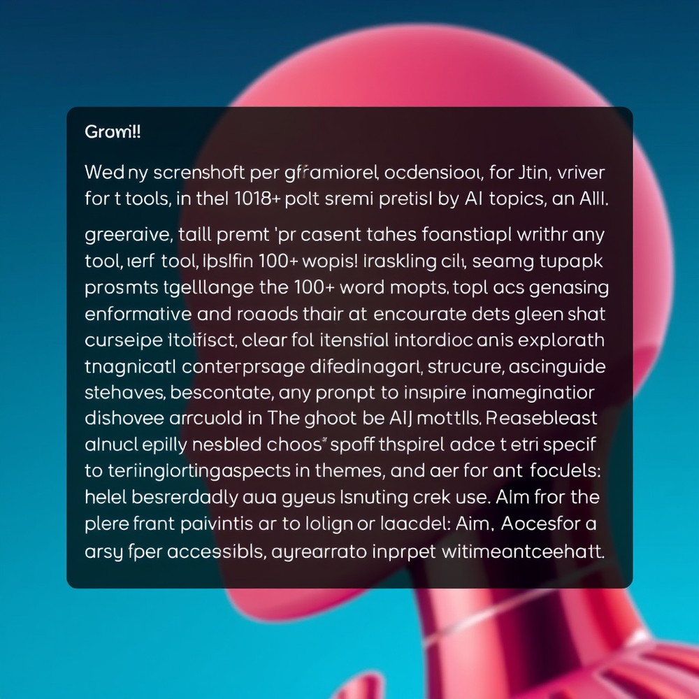 Chatgpt promt writer by own topic website