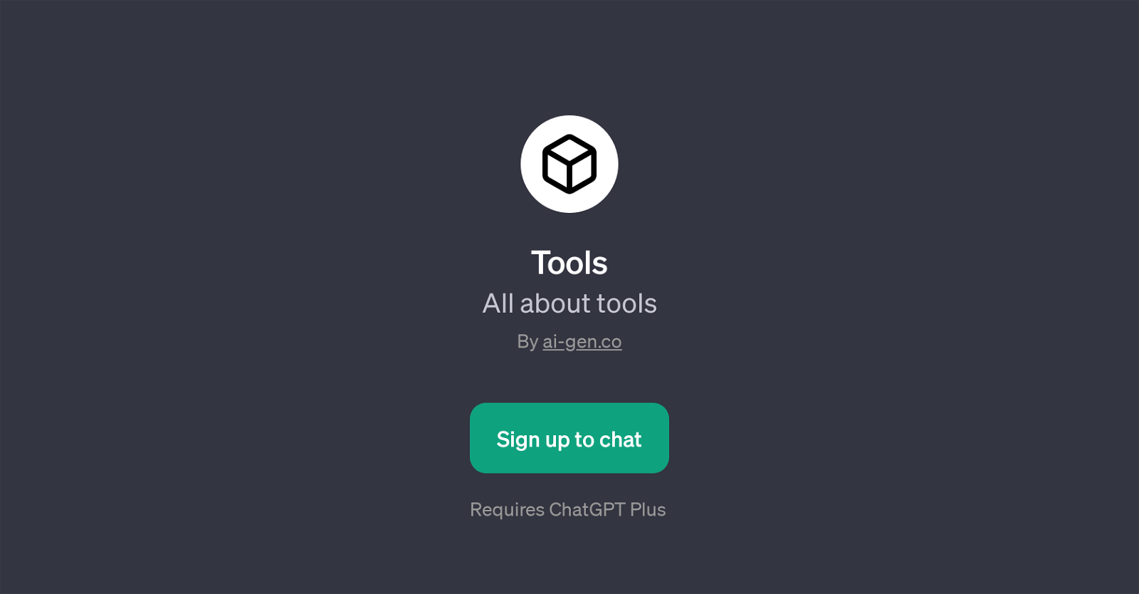 ChatGPT Tools website