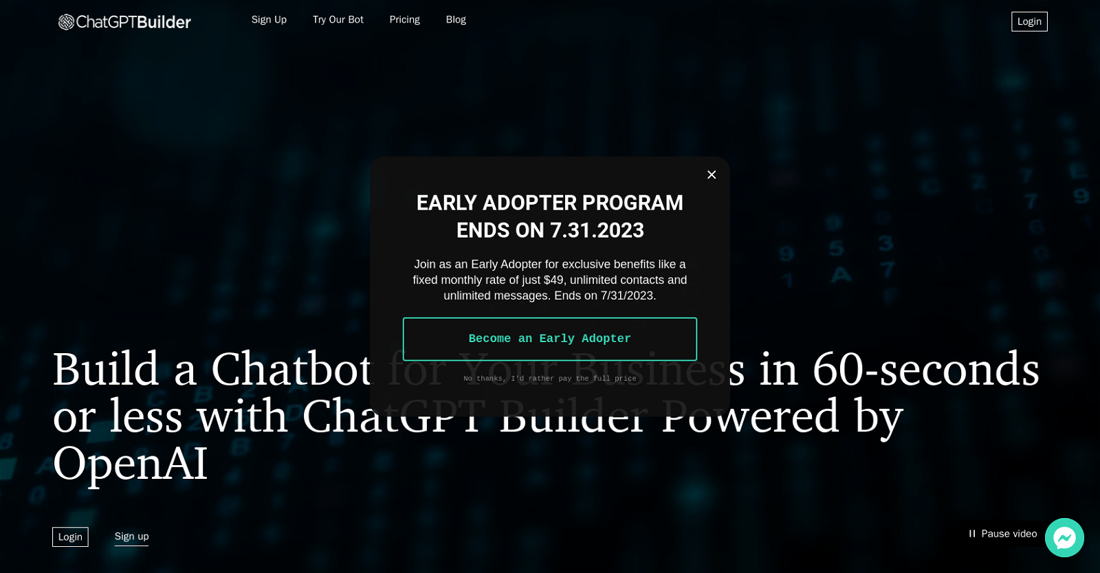 Chatgptbuilder website