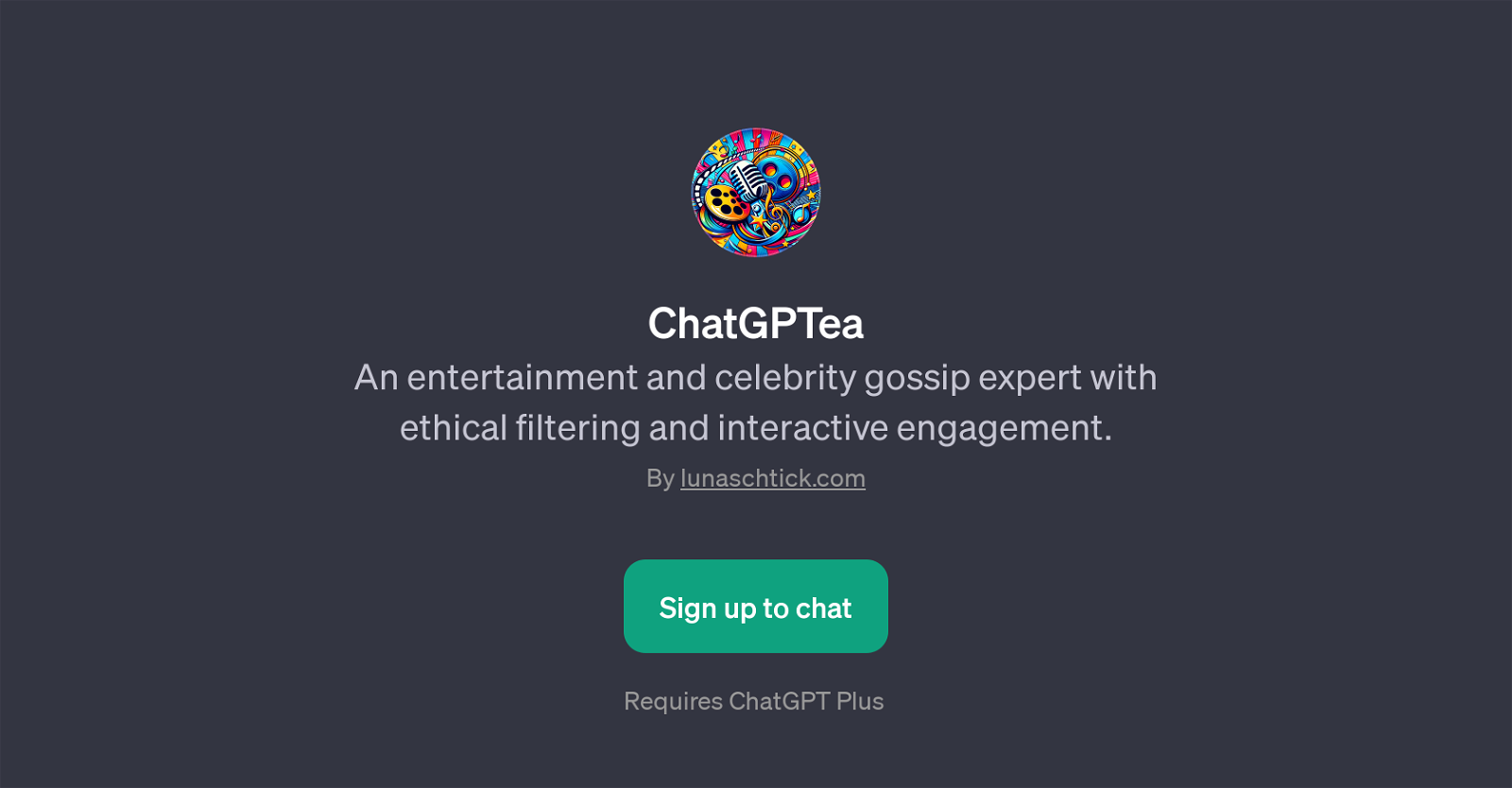 ChatGPTea website
