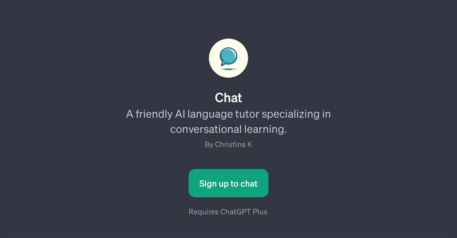 ChatPage website