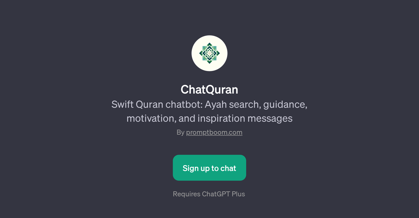 ChatQuran website