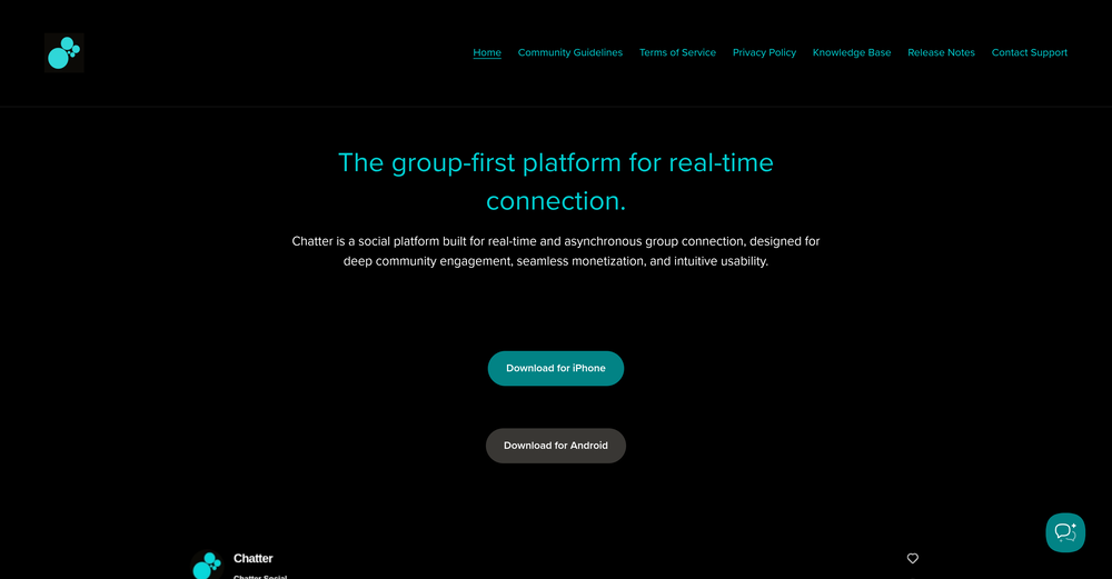 Chatter website