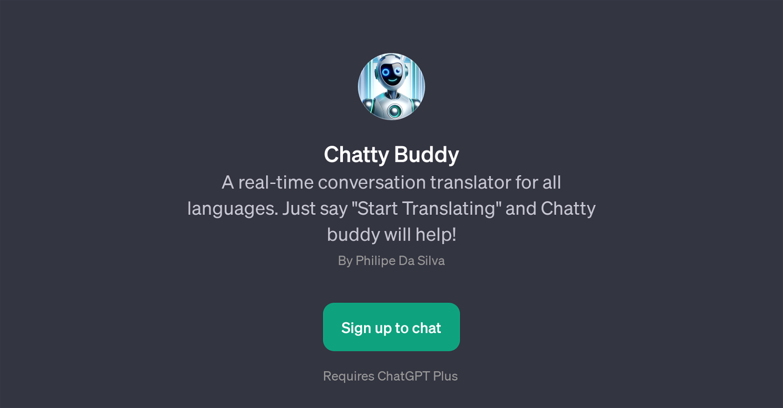 Chatty Buddy website