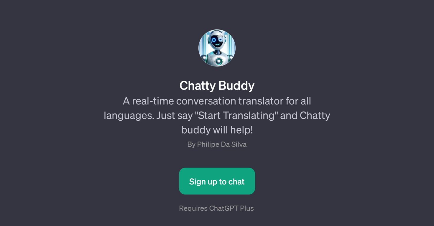 Chatty Buddy website
