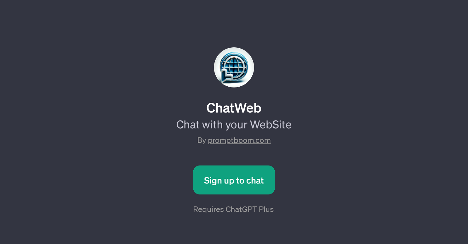 ChatWeb website