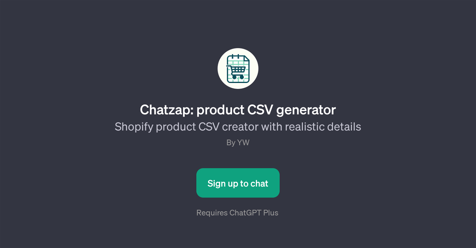 Chatzap website