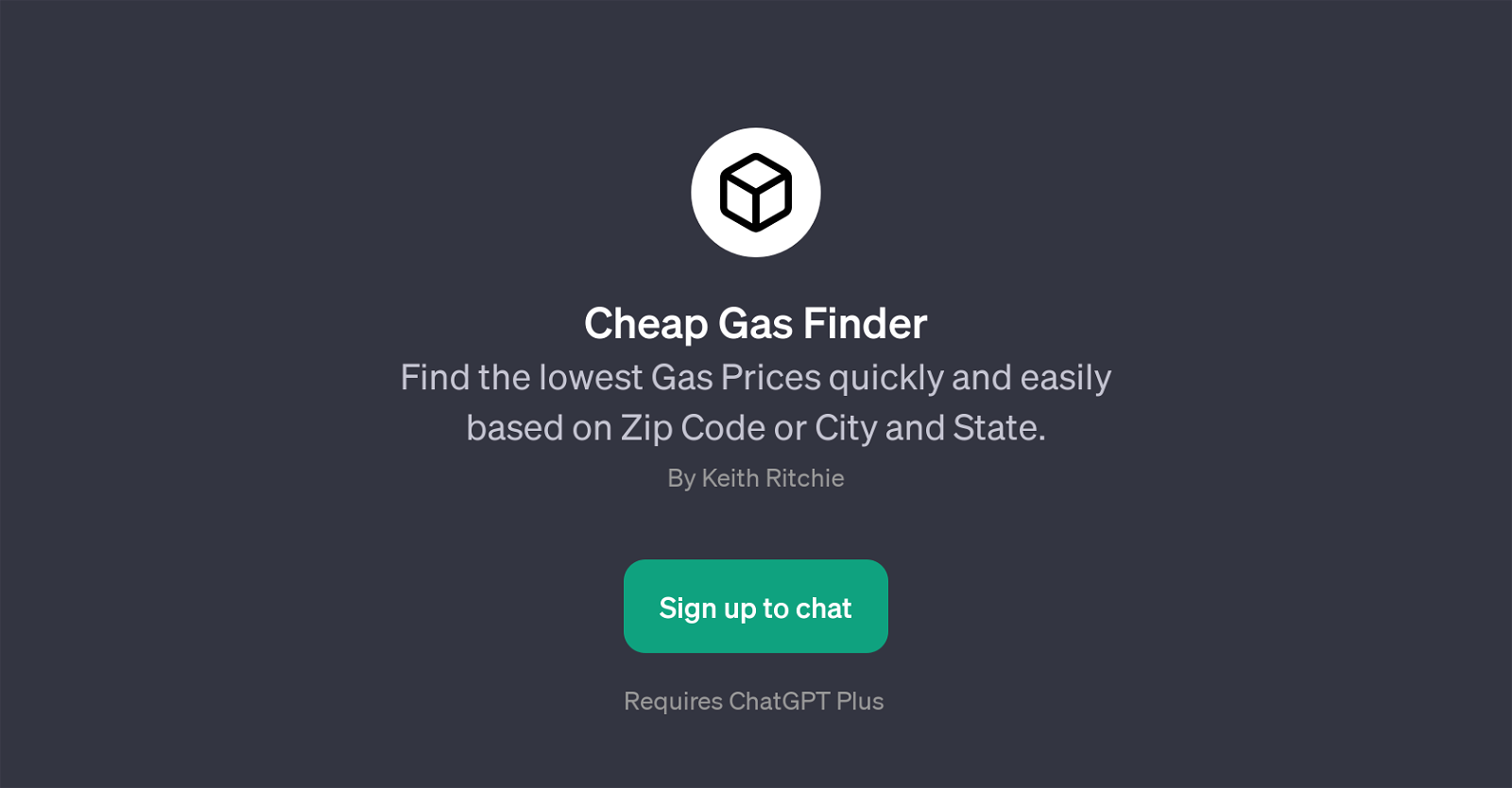 Cheap Gas Finder website