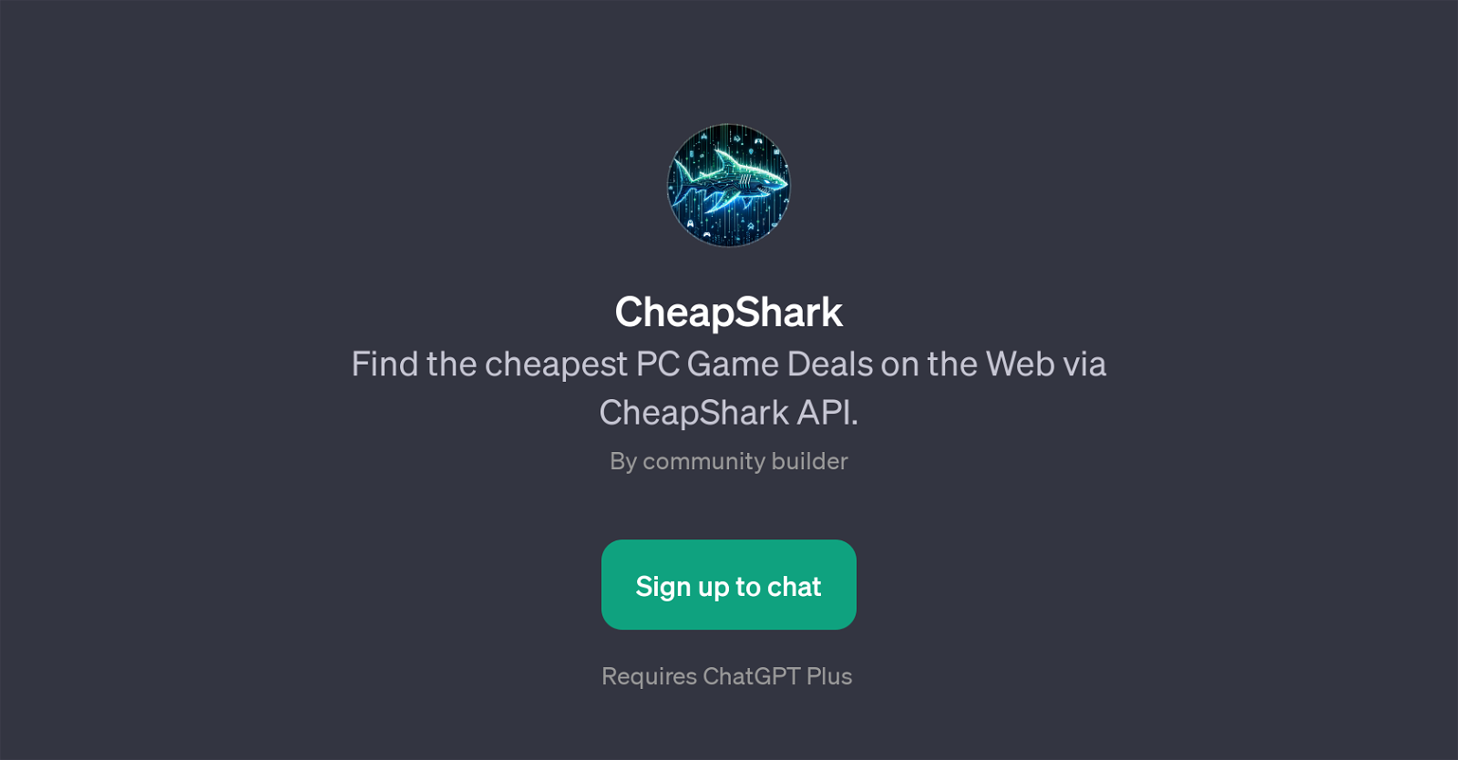 CheapShark website