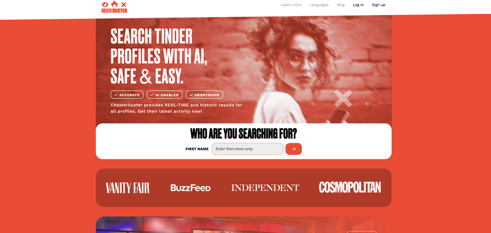 Cheaterbuster website
