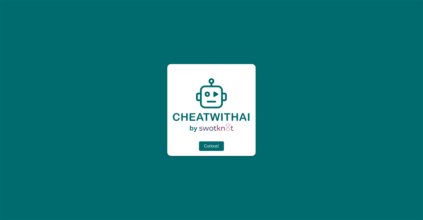 Cheatwithai website