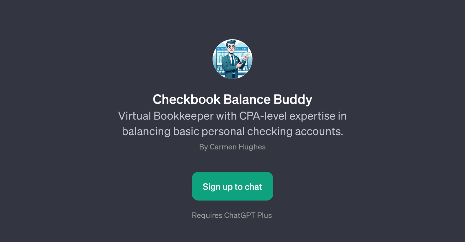 Checkbook Balance Buddy website