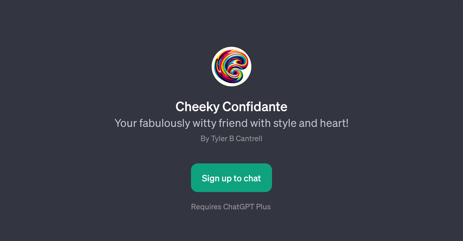 Cheeky Confidante website